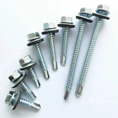 Acciaio inossidabile 304/316 per foratura esagonale, viti a coda, piastrelle di acciaio di colore e lamiere di ferro