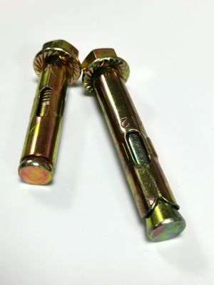 M8 Sleeve Anchor Bolt Hex Flange Nut Hex Heavy Duty Galvanizzato