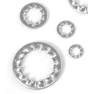 DIN 6797 Fasciatori in acciaio inossidabile M10 M12 Lavatrice a stella dentata Lavatrice a serratura interna