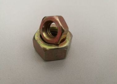 I dadi della testa esagonale del acciaio al carbonio hanno galvanizzato la immersione calda con colore giallo M3-M24 dello zinco