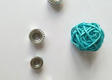 Dadi bianchi della flangia della testa esagonale del acciaio al carbonio di rivestimento dello zinco per il fermo M5 - dimensione M20