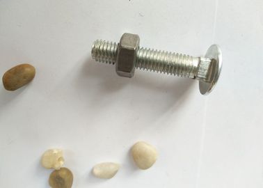Bolt di carrozza in acciaio al carbonio con testa rotonda di dimensioni M6-M24 per la costruzione