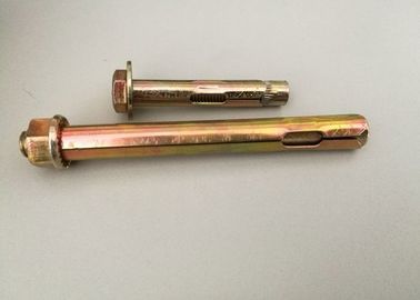 il giallo materiale M8-M24 placcato zinco di buona qualità dell'ancora della manica del dado della flangia del acciaio al carbonio ha utilizzato i fermi