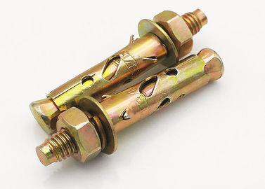 giallo/bianco zinco piantato Anchor Bolt Antiskid Shark Fin Tipo M6 zinco piantato finito