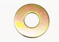 Rondelle piane galvanizzate gialle del metallo del giro Din125