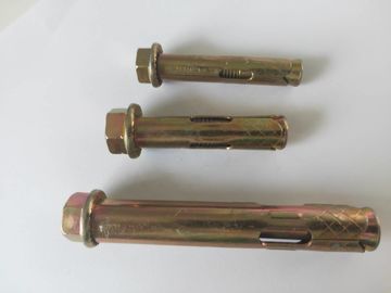 Della manica M10 del grado 5,8 della testa del dado della flangia bullone d'ancoraggio i bulloni d'ancoraggio concreti della testa esagonale dei bulloni d'ancoraggio della manica