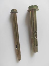 bulloni d'ancoraggio standard galvanizzati della manica M10 della testa esagonale 100mm di baccano
