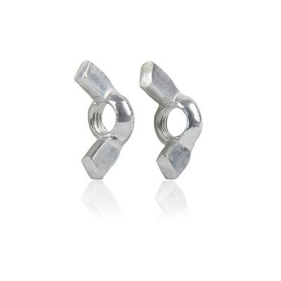 Wing Hand Tightened Nuts Din galvanizzato bianco 315 Wing Nuts