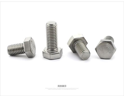 Bulloni d'acciaio galvanizzati di Bolt DIN933 della sfortuna e M4 matto M6 M8 Boulon Roscas 8,8