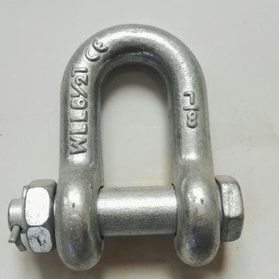 Fermi di prezzo franco fabbrica di Dee Shackle dell'ancora di Marine Rigging Galvanized Zinc Plated