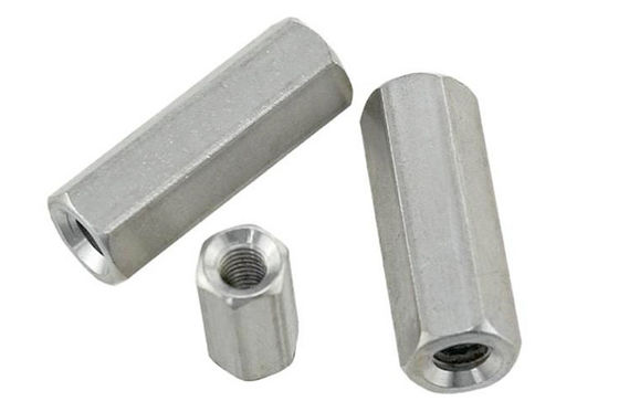 DIN 6334 M10 Noccioline esagonali lunghe galvanizzate o HDG