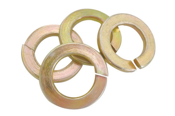 Il baccano nero 127 di rivestimento zinca il acciaio al carbonio della rosetta elastica placcato