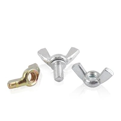 Baccano 315 M8 placcati zinco d'acciaio Wing Nut/grado 8,8 dado di farfalla 4,8