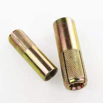 4.8 Fabbricazione di elementi di fissaggio per ancoraggio Q195 in acciaio al carbonio giallo zincato