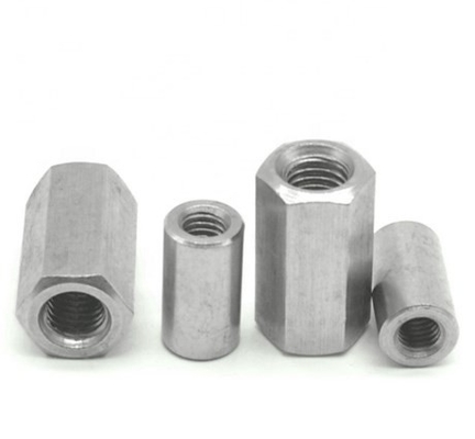 Zinc Planted Din 6334 M12 M16 Hex Head Nuts Acciaio al carbonio Standard ISO CE