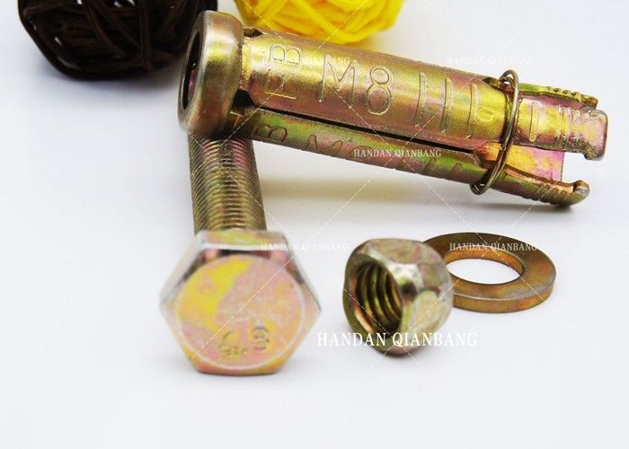 Bulloni espandentesi di M6-M20 4PCS per calcestruzzo 4PCS con Bolt/dado/rondella/tubo